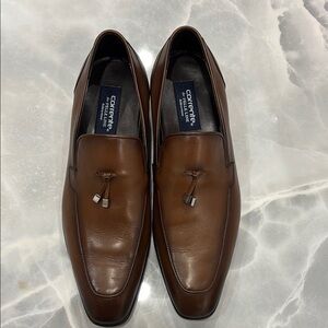 Brown Leather Men's Loafers